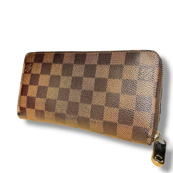 Louis Vuitton Damier Ebene Animation Christmas 2015 Evasion Zippy Wallet - Picture 2 of 7